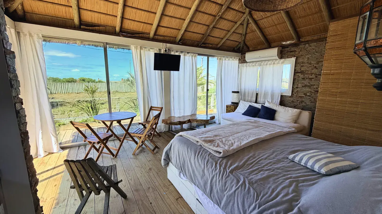 Suite de bungalow con estilo relajado